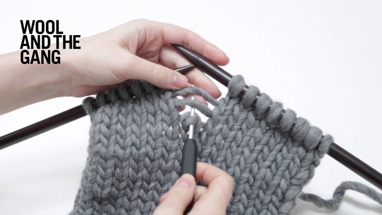 How to fix dropped stitches in knitting