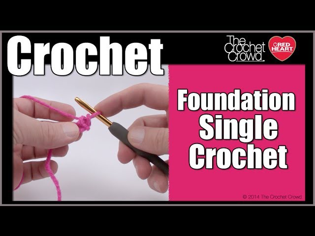 How To Foundation Single Crochet Chain (FSC)