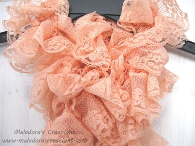 How to Knit a Lacy Ruffle Scarf - Right Handed Version
