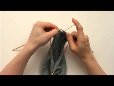 How to Knit a Sock: Heel Turn (2 of 3)