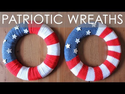 How to Knit a Wreath | 4th of July Playlist