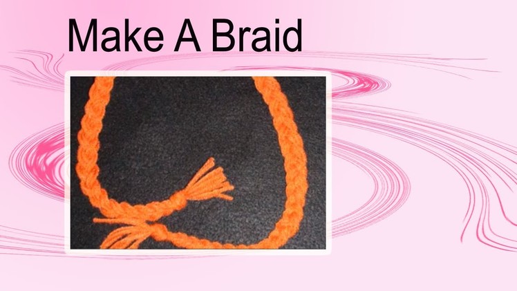 How to make a Braid and attach to Crochet Hat or Cap Crochet Geek