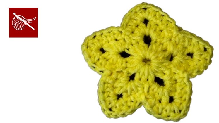 How to make a Crochet Star Yellow