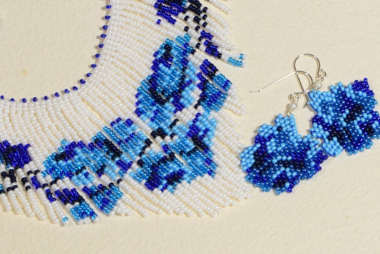 How to make Earrings, Beading Patterns