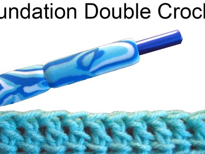 How to make the Foundation Double Crochet