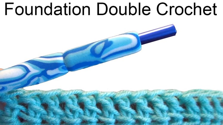 How to make the Foundation Double Crochet