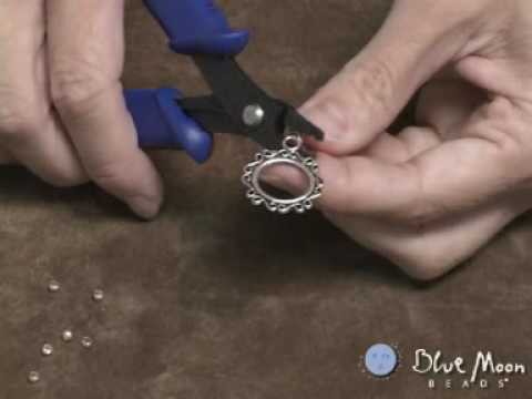 How to use Crimping Pliers - Blue Moon Beads - Beading. Jewelry Making Video Tutorial