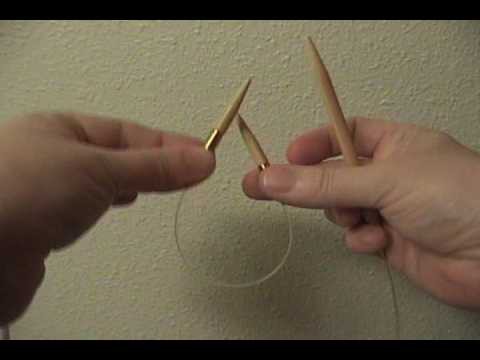 KA Bamboo Circular Knitting Needles Demonstration for Pinkfeather Knitting on Ebay