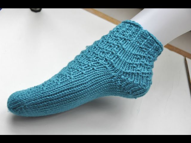 Knit with eliZZZa * Super Easy Sock Knitting * No Wrap & Turn * Part 1 * Toe