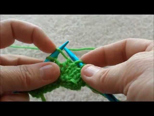 Knitting Beginner - Increases - M1 "Make One" and Adding stitches at the beginning of a Row