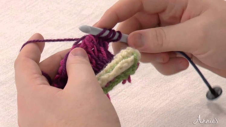 Learn easy Tunisian crochet colorwork techniques!