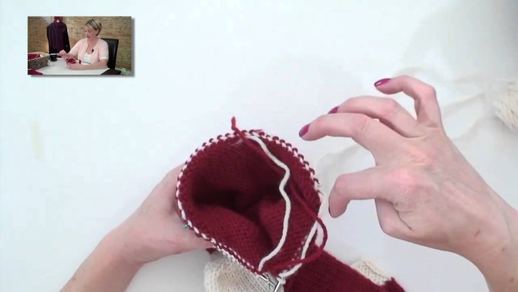 Learn to Knit a Christmas Stocking - Part 5