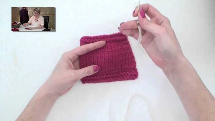 Learn to Knit a Christmas Stocking - Part 7