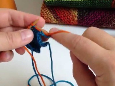 Learn to Knit - Adding a New Ball of Yarn