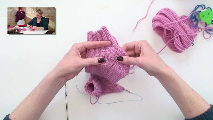 Learn to Knit Magic Loop Socks - Part 4