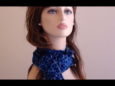 Long Chunky Crochet Scarf - Long Chunky Crochet Scarf Video Tutorial
