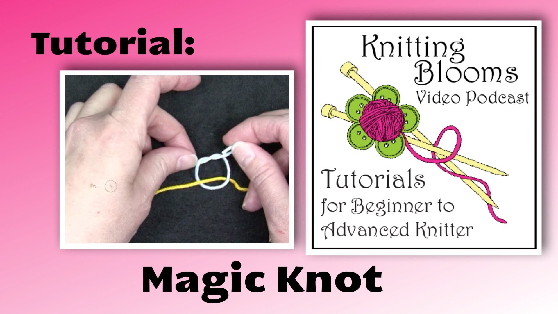 Magic knot in knitting