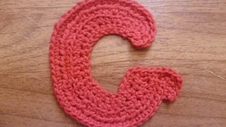 Make a Crochet Alphabet Letter G - DIY Crafts - Guidecentral