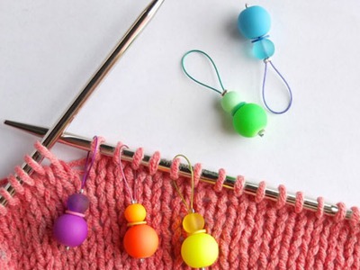 Make Beaded Stitch Markers for Knitting - DIY Crafts - Guidecentral