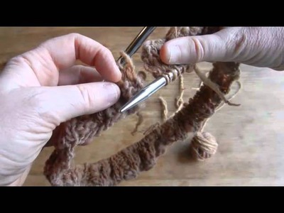 Mobius Scarf Knitting