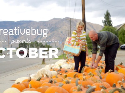 October Classes on Creativebug: Knitting, Quilting, Sewing, Halloween and More
