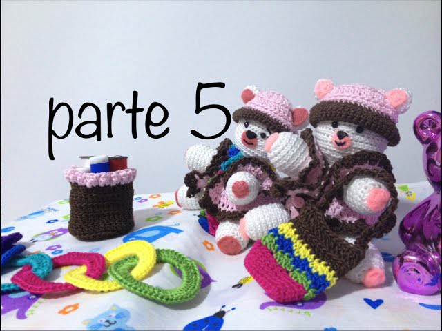 Oso tejido parte 5  #Amigurumis #Ganchillo #Crochet Teddy Bear DIY