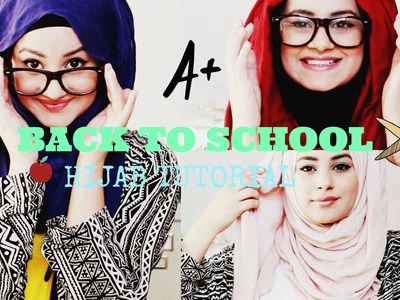 Quick and Simple Hijab Tutorial ♡ Back To School! | Hijab Hills