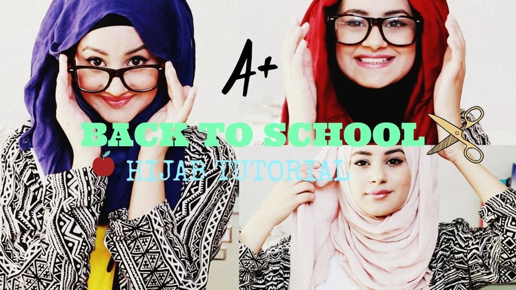 Quick and Simple Hijab Tutorial ♡ Back To School! | Hijab Hills