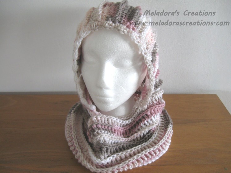 Riptide Hooded Cowl - Crochet Tutorial
