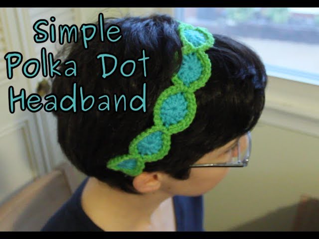 Simple Crochet Headband Tutorial