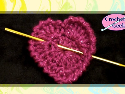 Simple Crochet Heart - Crochet Geek