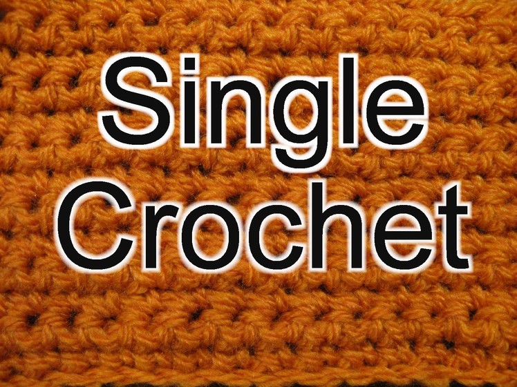 Single Crochet - Slow Motion