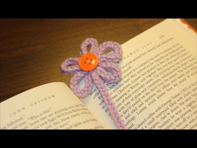 Spool Knitted Bookmark