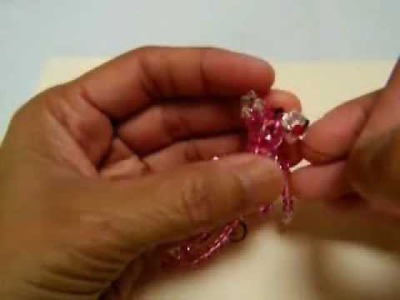 Swarovski Crystal Beading Pink Panther