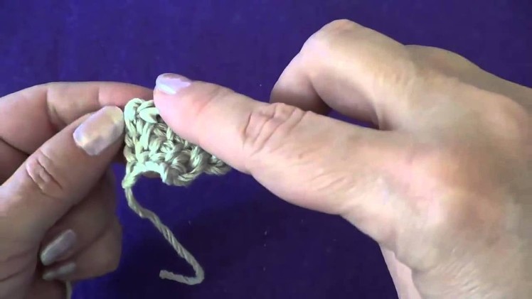 The addition of loops in the Tunisian knitting - DIY - How to