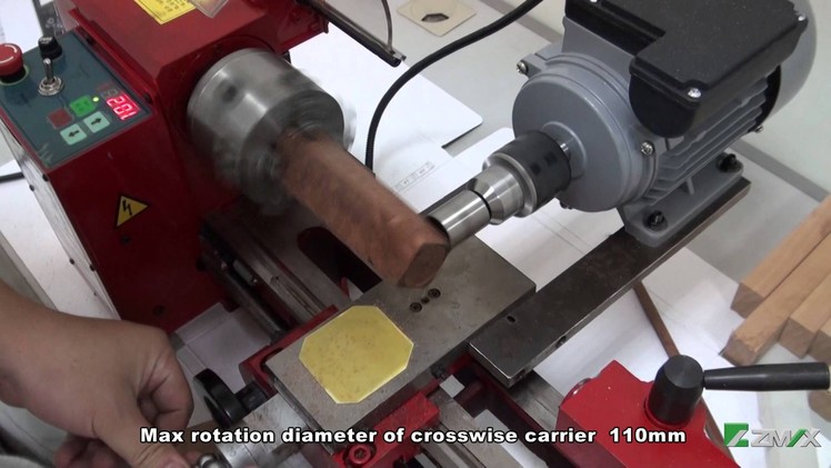 The mini woodworking lathe DIY wooden beads