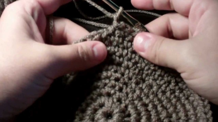 Tutorial How to Crochet a Cupcake Handbag part 1