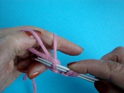 Вязание спицами Урок 17 Немецкий набор петель Knitting cast on