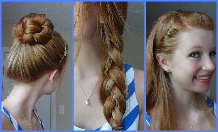 3 Simple, Quick, and Easy Back to School Hairstyles!