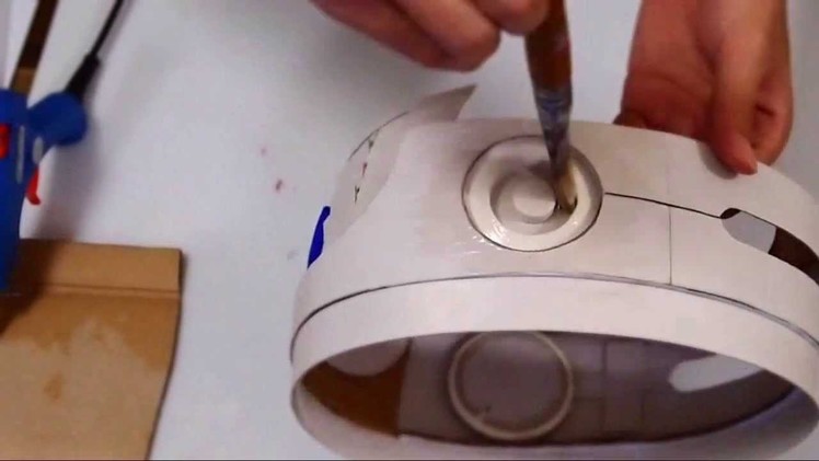 #40: RoboCop Helmet DIY 4.6 - Paper Clay Ear