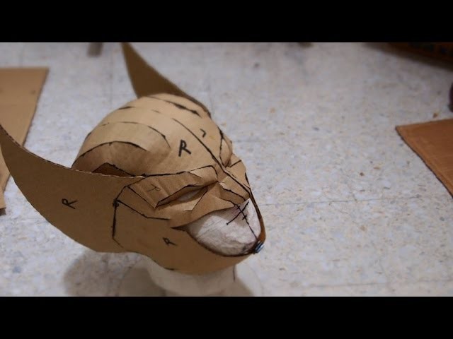 #54: Wolverine Cowl DIY Part 1 - Cardboard (template available)