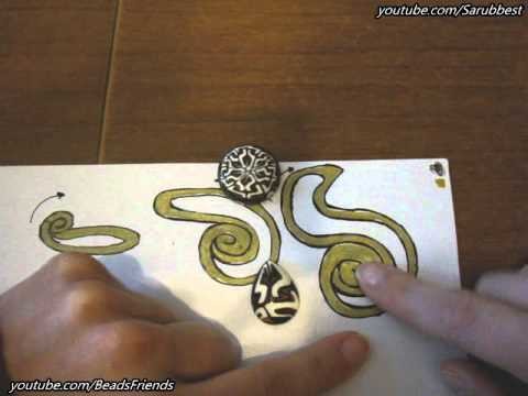 BeadsFriends: Polymer Clay Tutorial - How to create a polymer clay cane | Polymer Clay Cabochons
