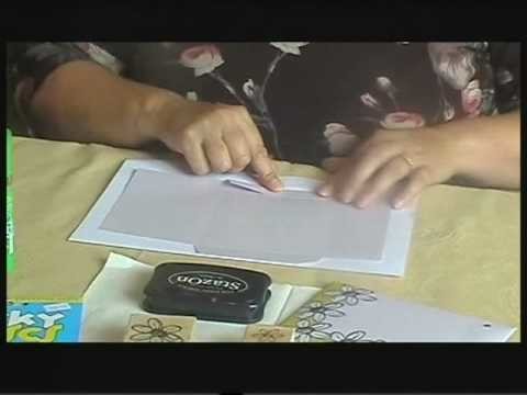 Crafting Time 2009  Episode 1.   Using a C6 Envelope Template