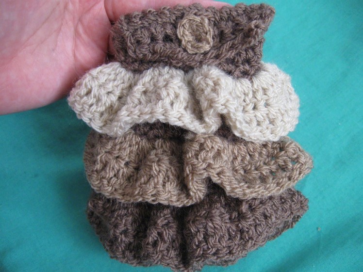 Crochet Ruffle Cellphone Holder Tutorial
