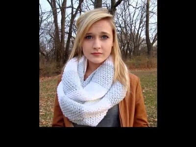 Crochet scarf hood