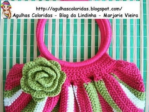 Crochet swag bag