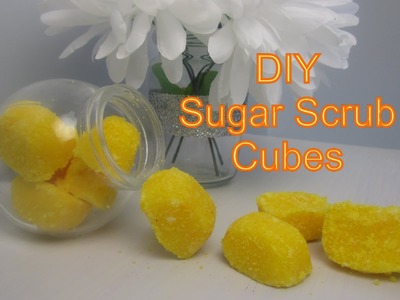 {DIY Beauty} DIY Sugar Body Scrub Cubes