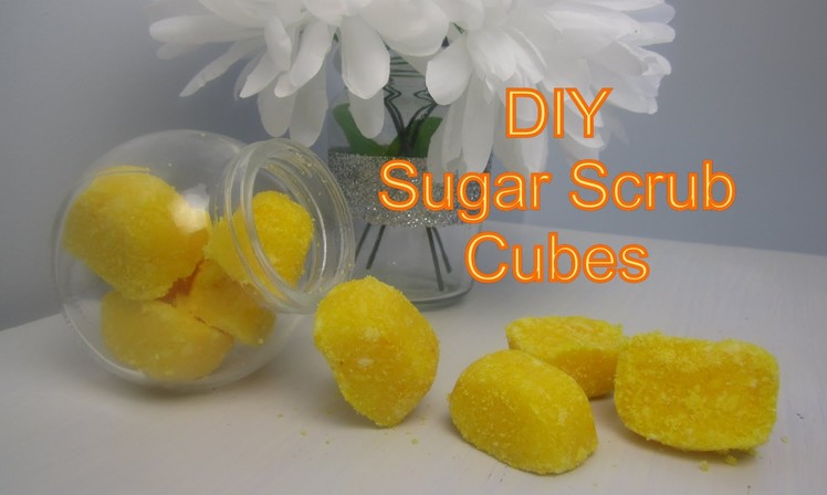 {DIY Beauty} DIY Sugar Body Scrub Cubes