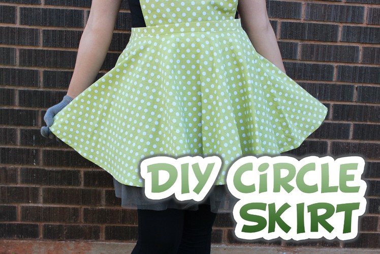 DIY Circle Skirt (With Zipper) - Whitney Sews
