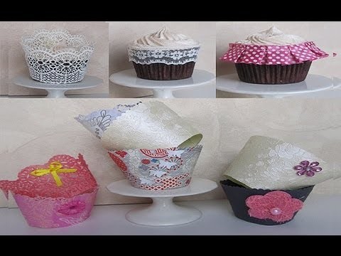 Diy cupcake wrappers - copri pirottini fai da te tutorial